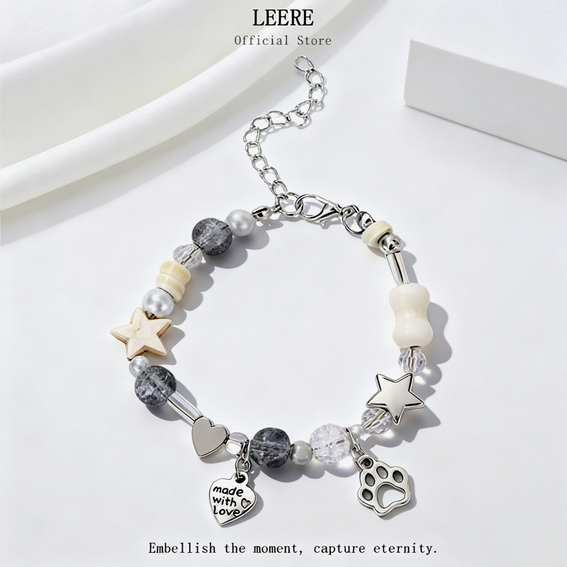 Jual COD Cat Paw Star Bracelet Bead Serbaguna Simple Niche/Gelang ...