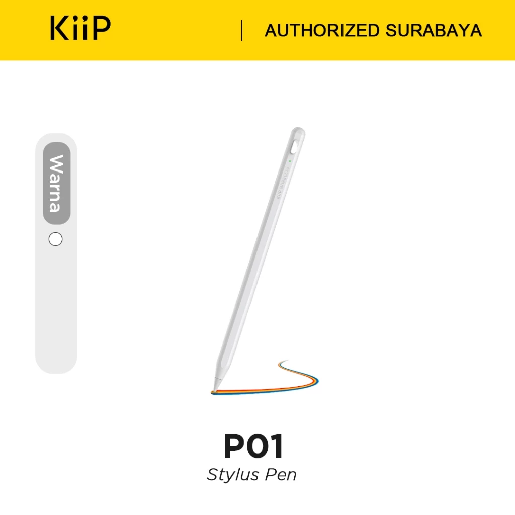 KiiP Wireless P01 Stylus Pen Ipad Apple Pencil Stylus Pencil Palm Rejection - foto 1