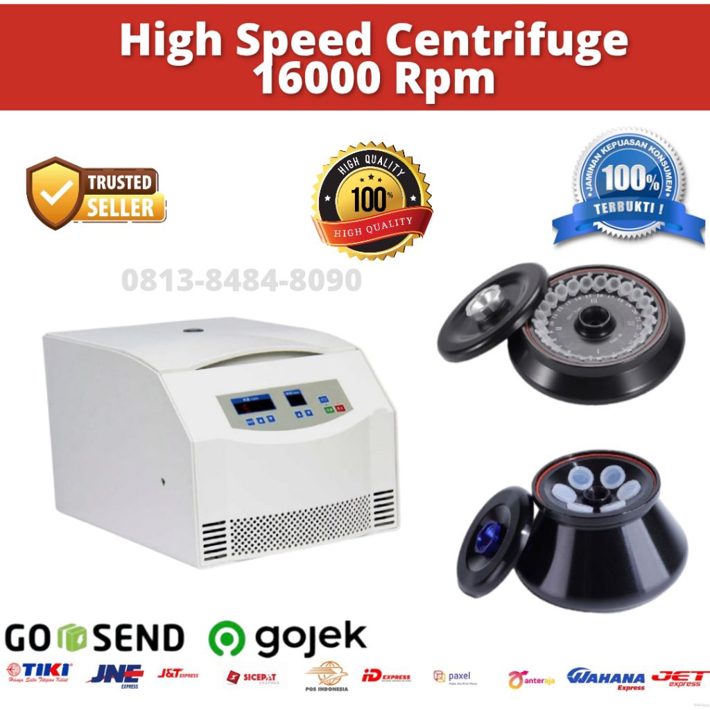Jual Centrifuge 16000 rpm High Speed FAITHFUL FTG16 + Rotor 12x15ml dan ...