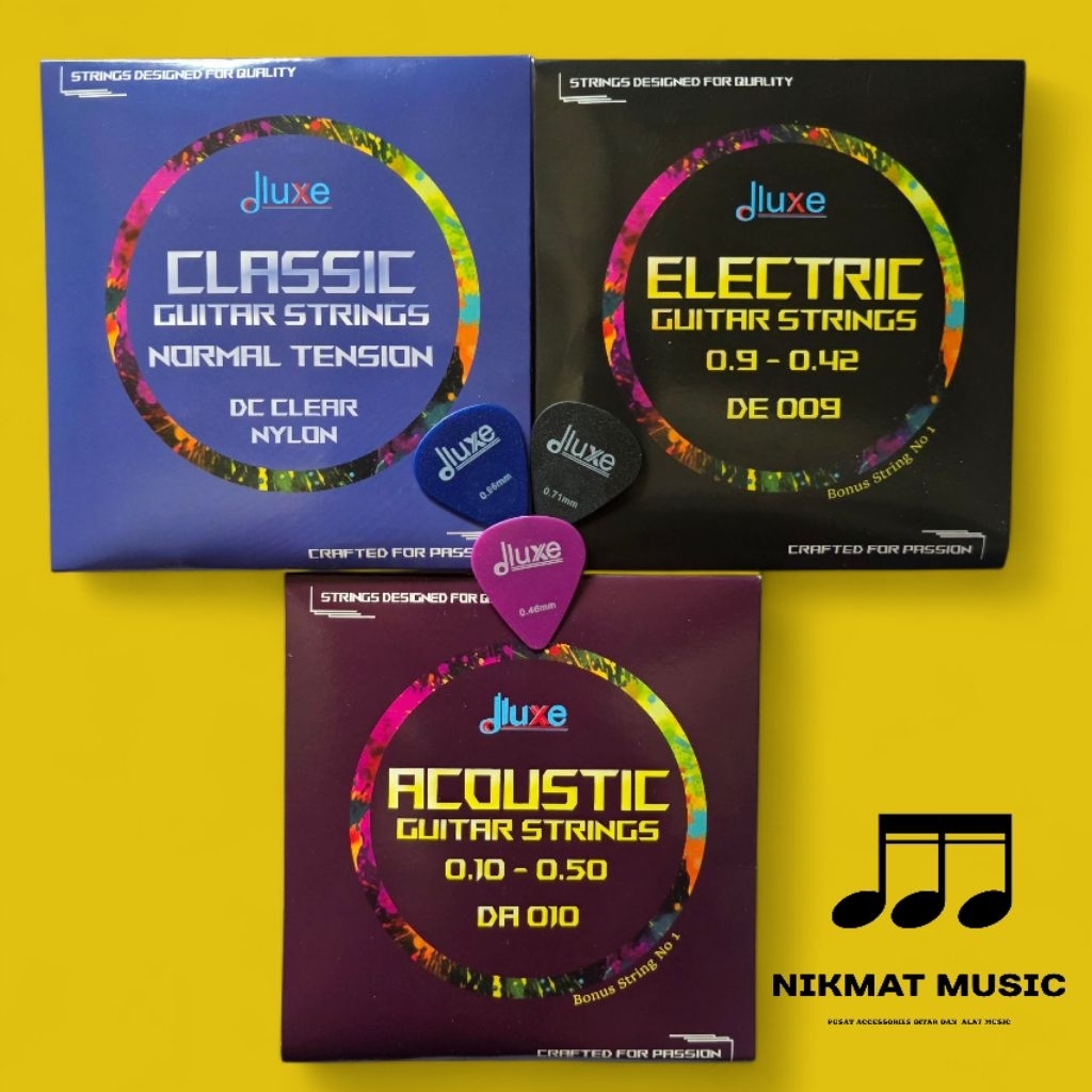 Jual Senar Gitar Akustik String, Elektrik String , klasik nylon ...