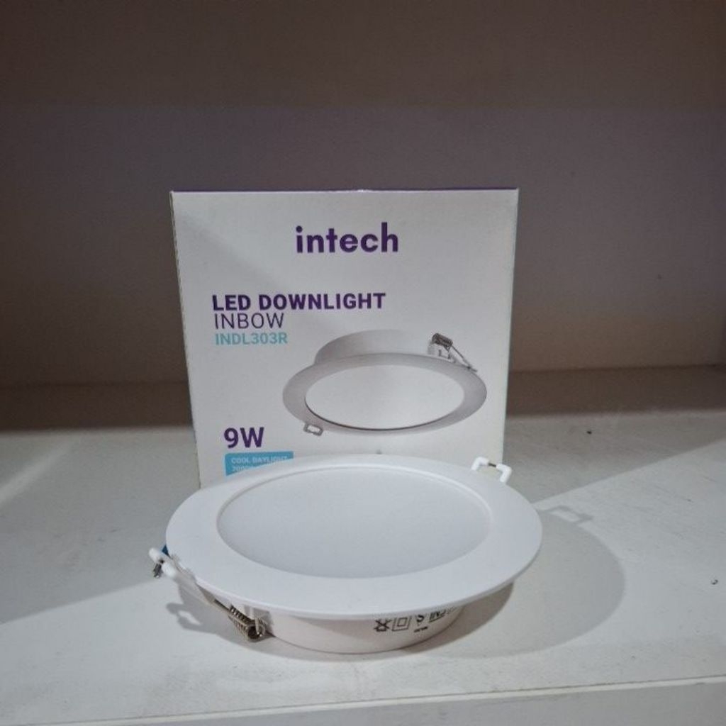 Jual Intech led downlight panel IB 7000K | Shopee Indonesia