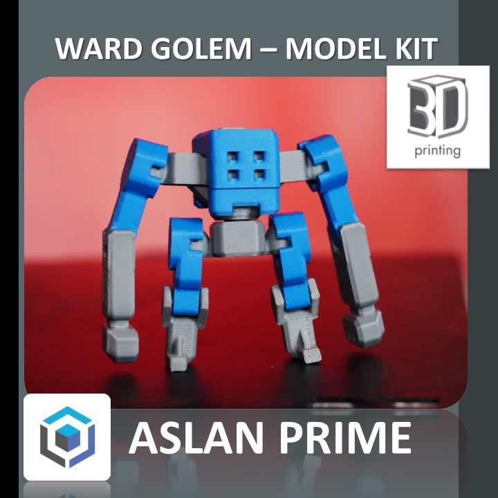 Jual WARD GOLEM MECH MECHA MODEL KIT POSEABLE JOINTED ACTION