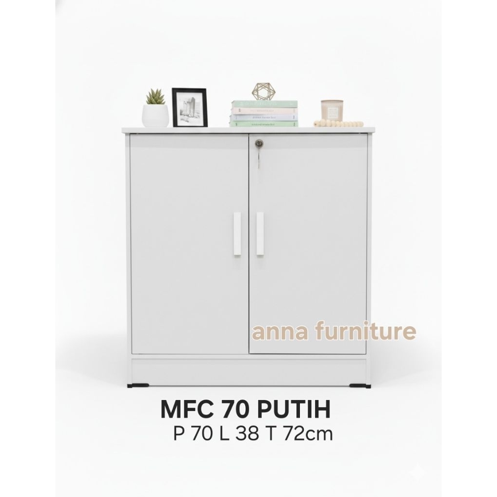 MFC 70 Lemari serbaguna 2 pintu lemari buku arsip