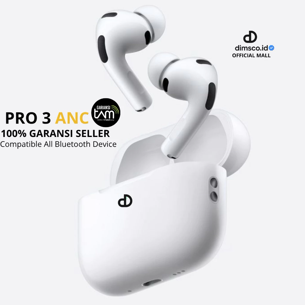 Super Original Pro3 ANC TWS Earphones Bluetooth