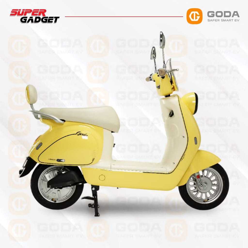 Sepeda Listrik GODA 001 LEMON 600WATT TERBARU Bergaransi Resmi