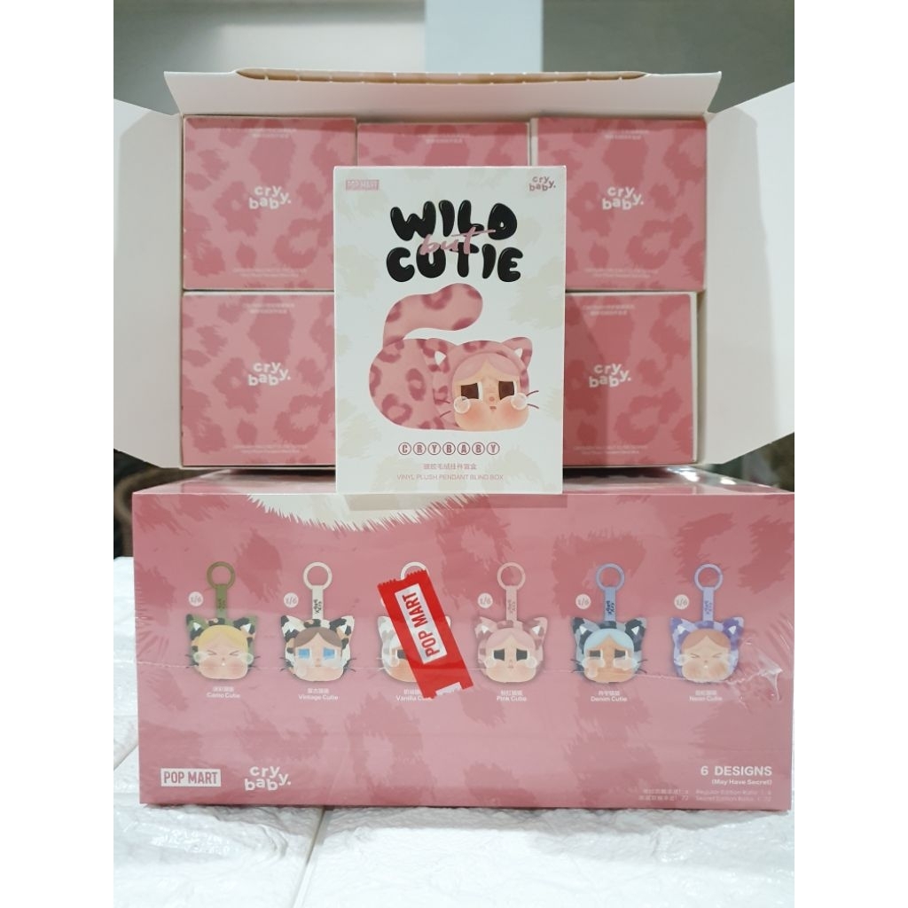 Jual CRYBABY CBB VACATION MODE ON / WBC Wild But Cutie - Blind Box ...