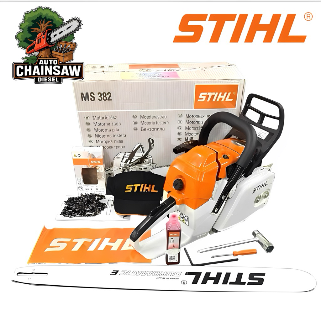 Jual Mesin Chainsaw / Senso Asli STIHL MS 382 Komplit Dengan Bar 25 ...
