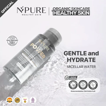 NPURE Power Clear Micellar Water Untuk Semua Jenis Kulit