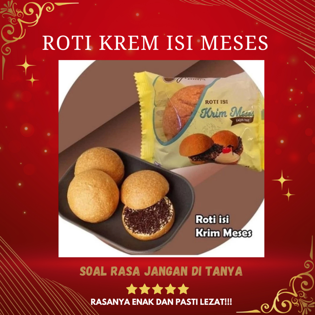 Jual SPR TERMURAH Roti isi Krim Meses/Cream mesis Jordan (1pack isi ...