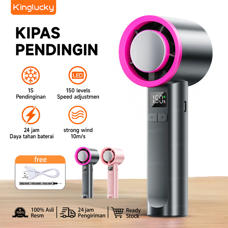 Jual Kinglucky S-15 Mini High-speed Cooling Fan Strong Cold Wind 150 ...