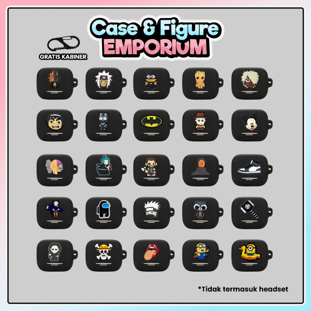Jual [KD] Case K20i Hitam Jibitz Karakter Dart Veder Premium Softcase ...
