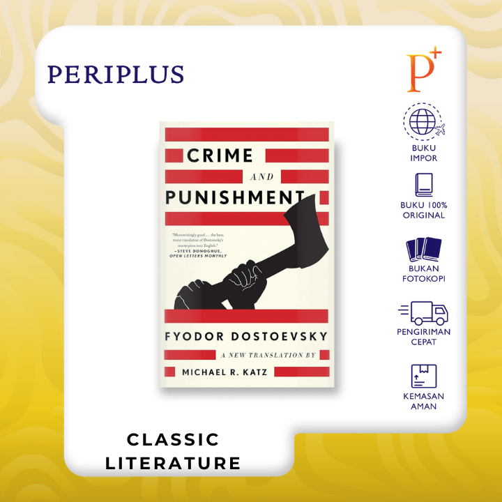 Jual Crime and Punishment: A New Translation (Michael R. Katz ...