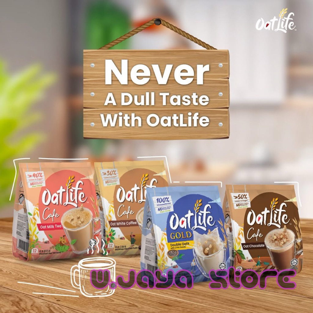 Jual OatLife Cafe Rasa Oat Tea / Oat Chocolate / Oat White Coffee ...