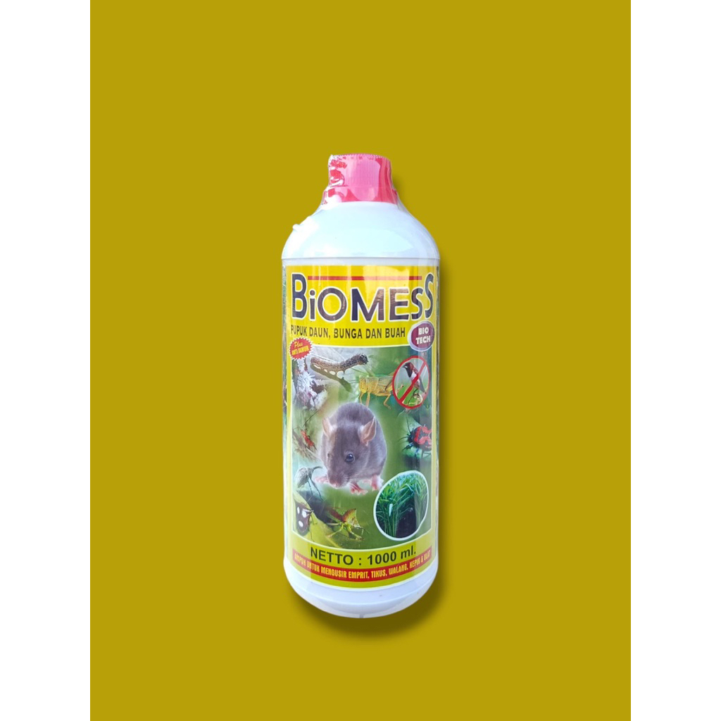 Jual BIOMESS Pupuk Daun, Bunga, Dan Buah || Pengusir hama emprit,tikus ...