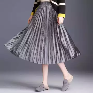 Rok Plisket Bludru Velvet 7 8 Premium All Size