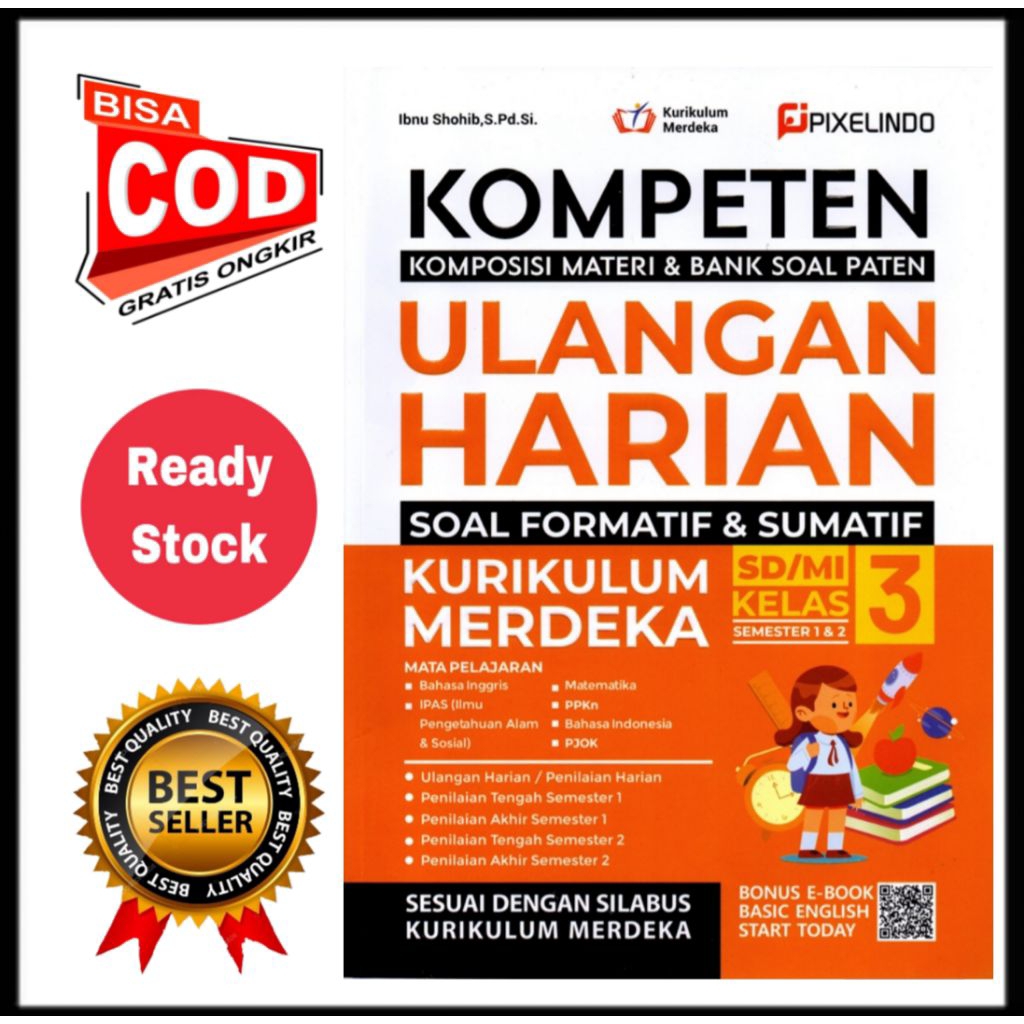 Jual Buku Ulangan Harian Kelas 3 Sd Kurikulum Merdeka | Shopee Indonesia