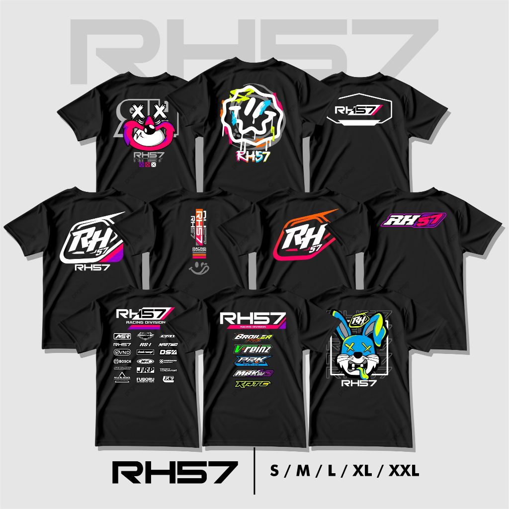 Jual (HOT) BEST SELLER Kaos RH57 | Baju Atasan Racing , Kaos Racing ...
