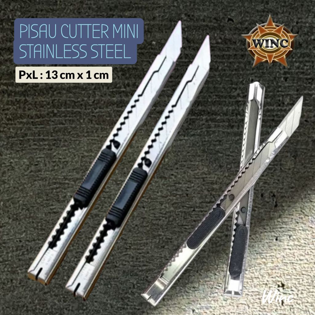 Jual Cutter Mini Stainless Steel Serbaguna | Shopee Indonesia