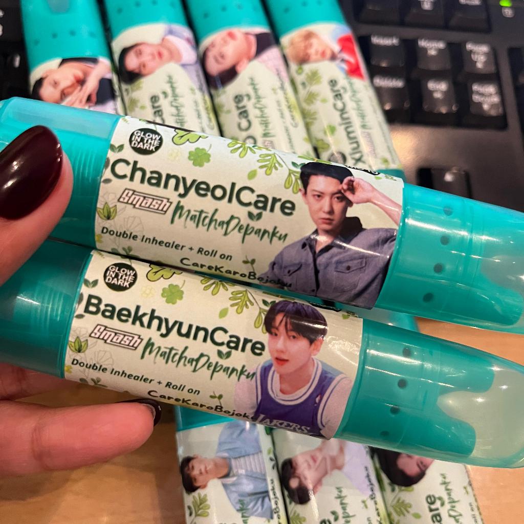 Jual Sticker + Inhaler EXOCare Matcha Depanku Fanmade Koleksi Freebies ...