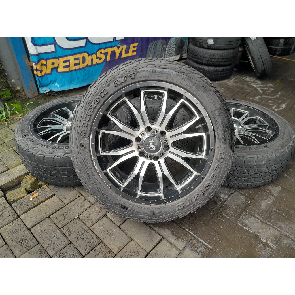 Jual Velg second TUFF R20X9 pcd6X139 ET25 B/P +BAN 265 50 r20 | Shopee ...