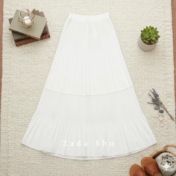 Lindi Skirt Rok Plisket Lidi Mayung Premium Rok Plisket Lidi 2 Susun Premium Rok Plisket Lidi