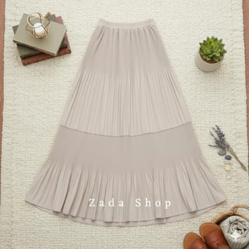 Lindi Skirt Rok Plisket Lidi Mayung Premium Rok Plisket Lidi 2 Susun Premium Rok Plisket Lidi