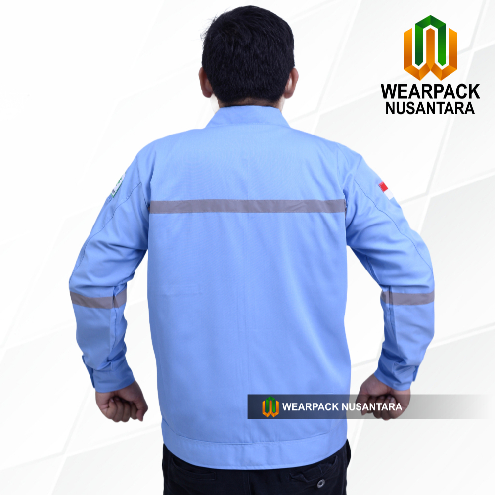 Jual WEARPACK NUSANTARA - Wearpack Safety Lengan Panjang Baju Seragam ...