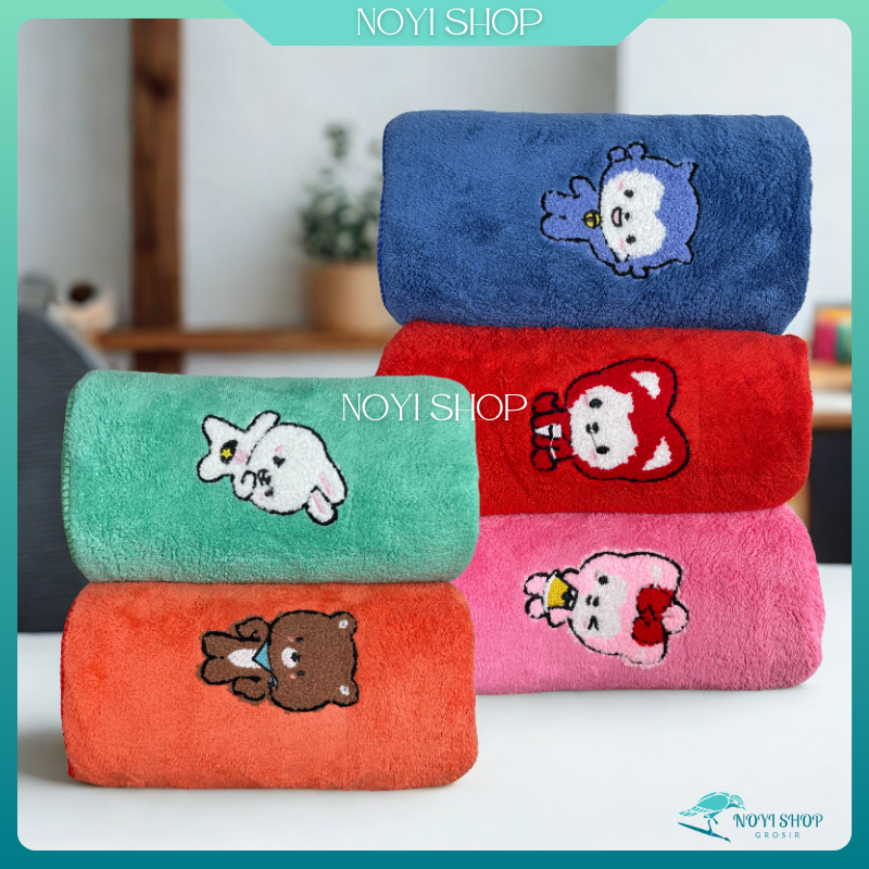 Jual NY [Handuk SET] Handuk Mandi dan Handuk Wajah Dewasa Anak Unisex ...