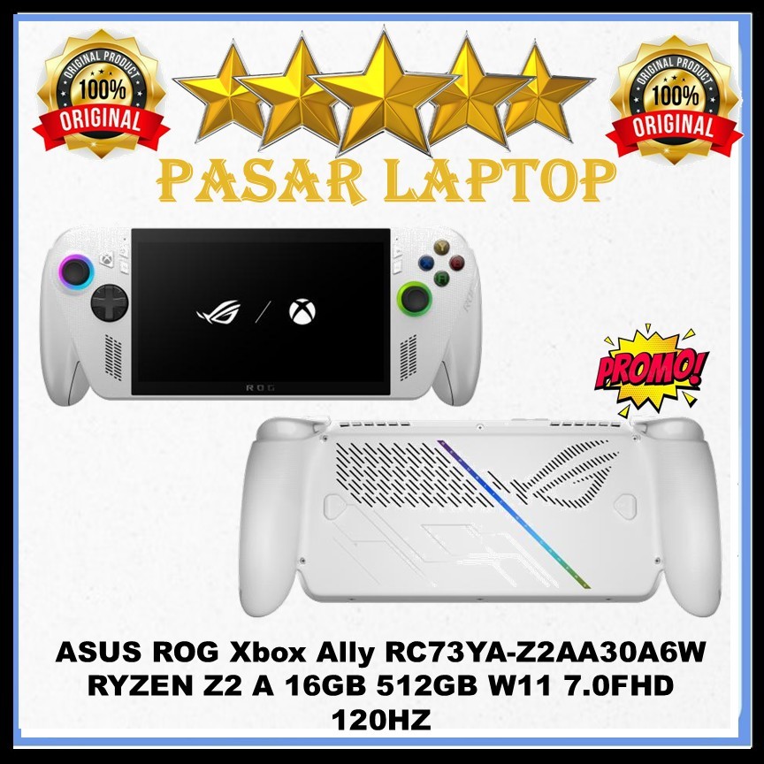Jual ASUS ROG Xbox Ally RC73YA-Z2AA30A6W RYZEN Z2 A 16GB 512GB W11 7 ...
