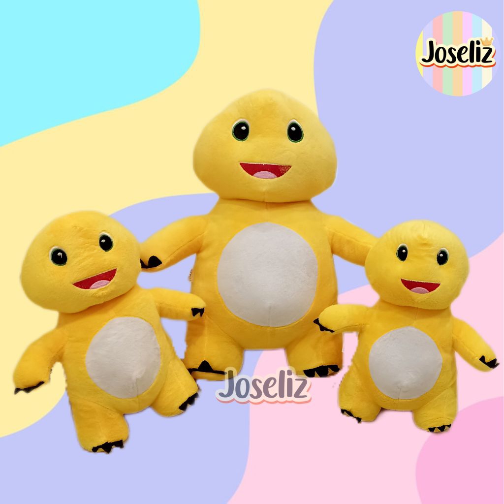 Jual BONEKA NAILONG DINO KUNING BAHAN YELVO LUCU IMUT | Shopee Indonesia