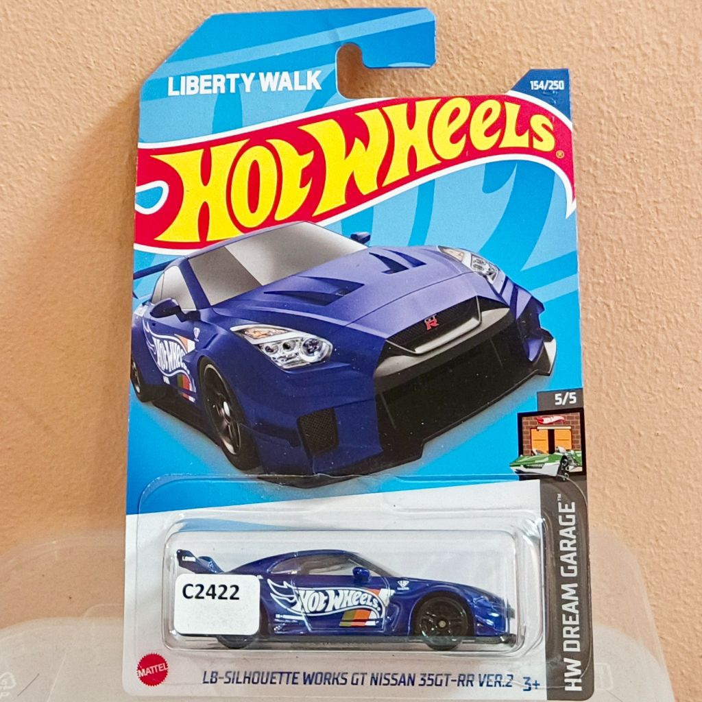 Jual Hot Wheels LBWK R35 Biru Tua | Shopee Indonesia