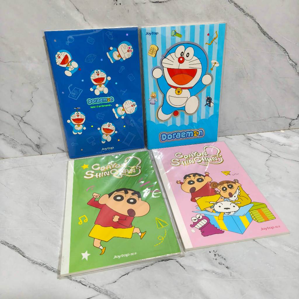 Jual JOYTOP Notebook Ruled Shinchan Doraemon A5 Buku Tulis Note Book ...