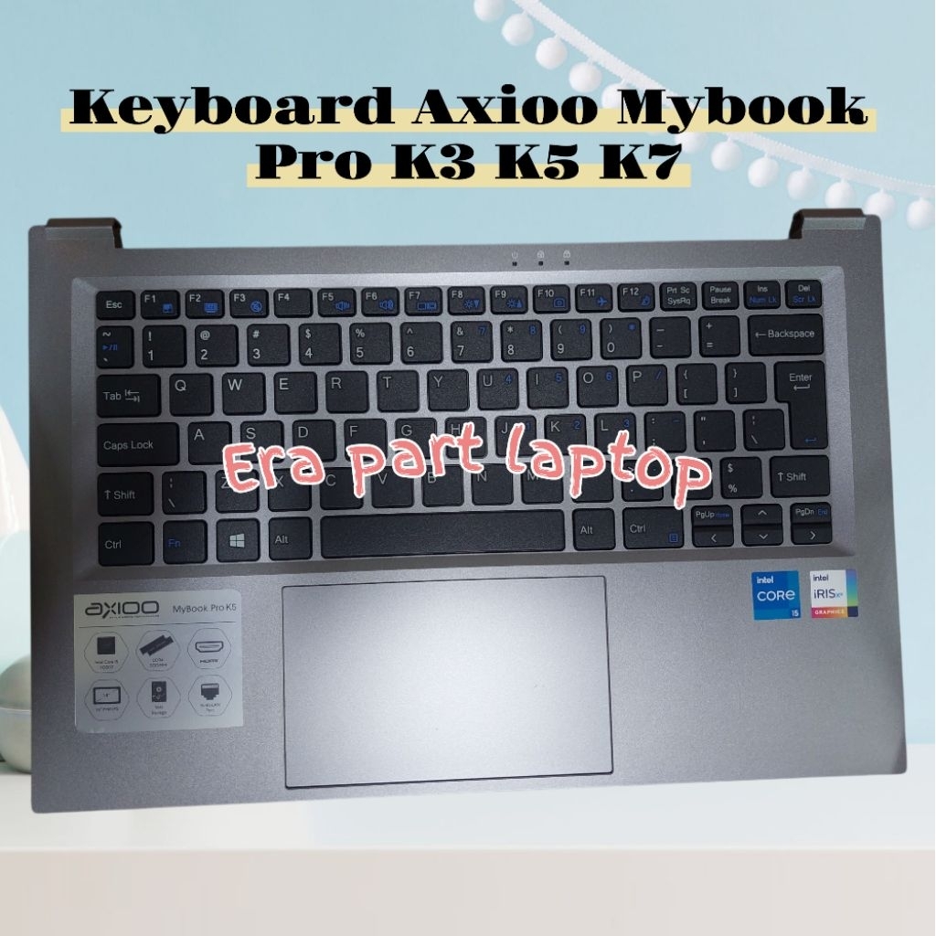 Jual Keyboard Laptop Axioo Mybook Pro K3 K5 K7 With Frame | Shopee ...