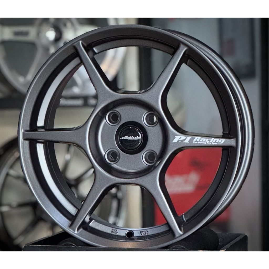 Jual velg p1 racing r15 lebar 6,5 et 42 velg racing ring 15 cocok untuk ...