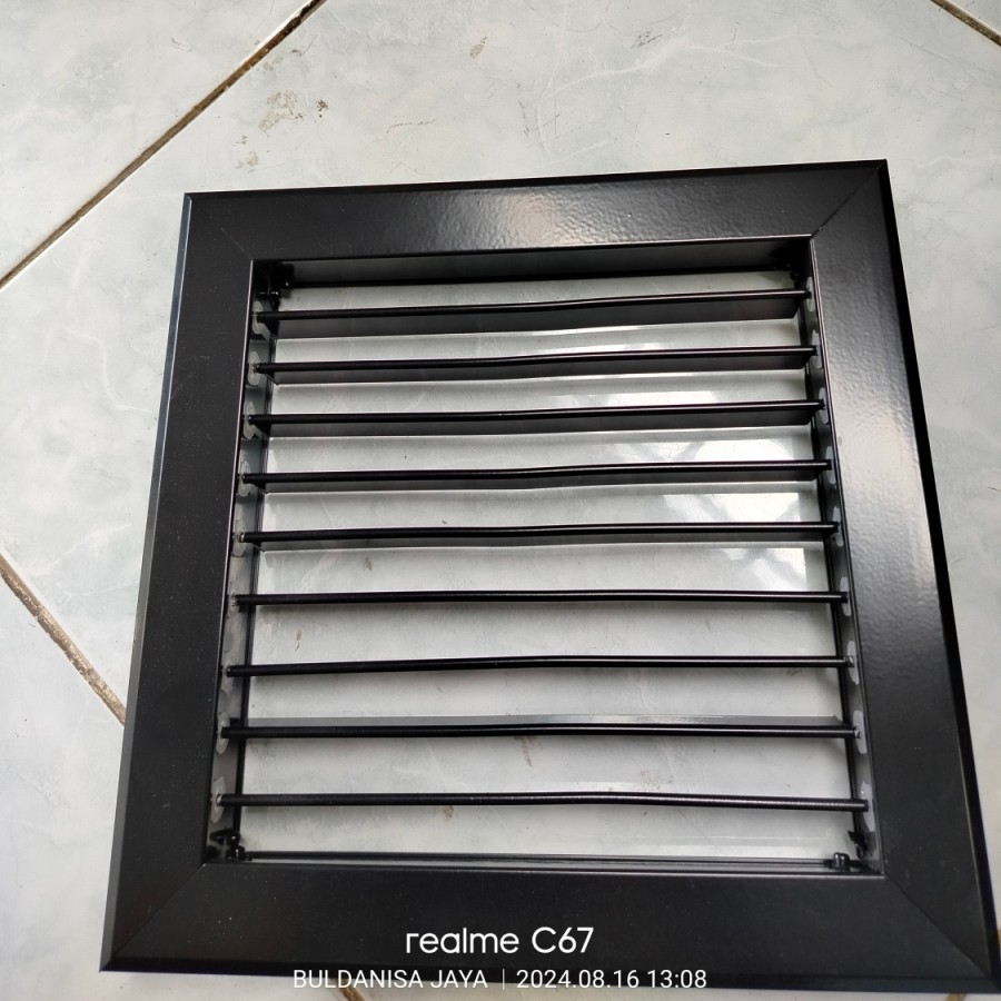 Jual RAG 60 X 29 UKURAN DALAMA COATING HITAM | Shopee Indonesia
