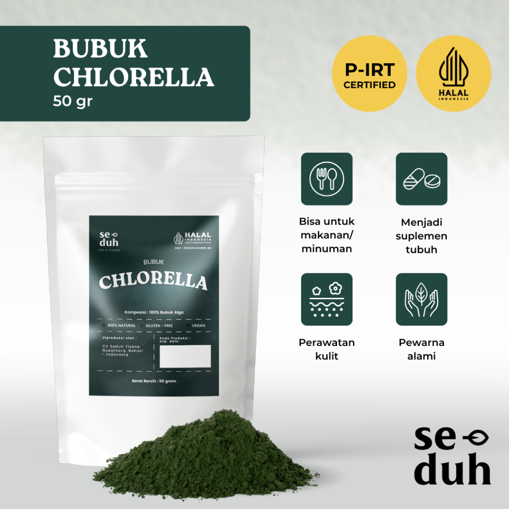 Jual SEDUH TEA & TISANE | Bubuk Chlorella / Chlorella Powder ...
