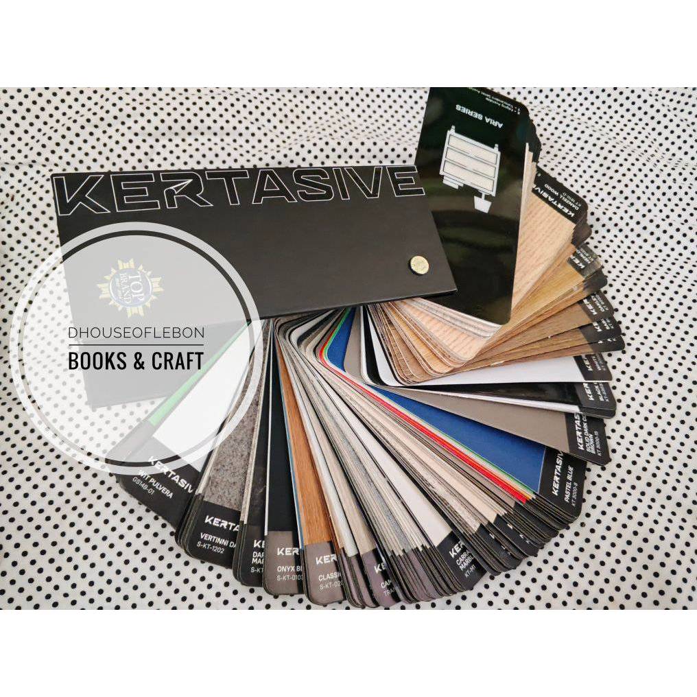 Jual Katalog KERTASIVE PVC Interior Film Vol 3 | Shopee Indonesia