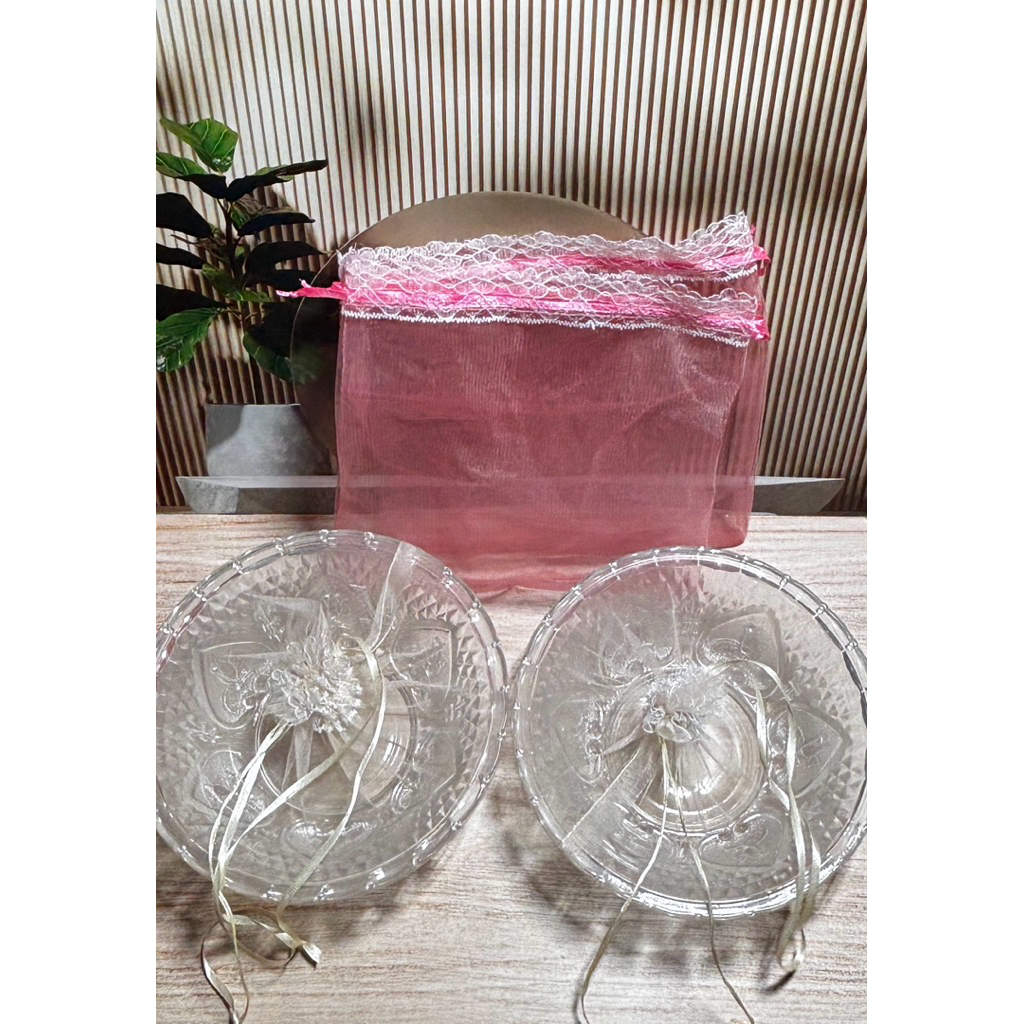 Jual (50pcs) Kantong Tile Serut Sovenir Pernikahan Mangkok jumbo ukuran ...