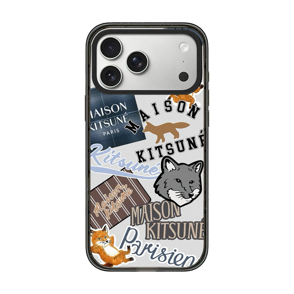 CASETiFY iPhone17pro maxメゾンキツネ ケース CASETiFY iPhone17pro メゾンキツネ ケース メゾン キツネ x CASETIFY