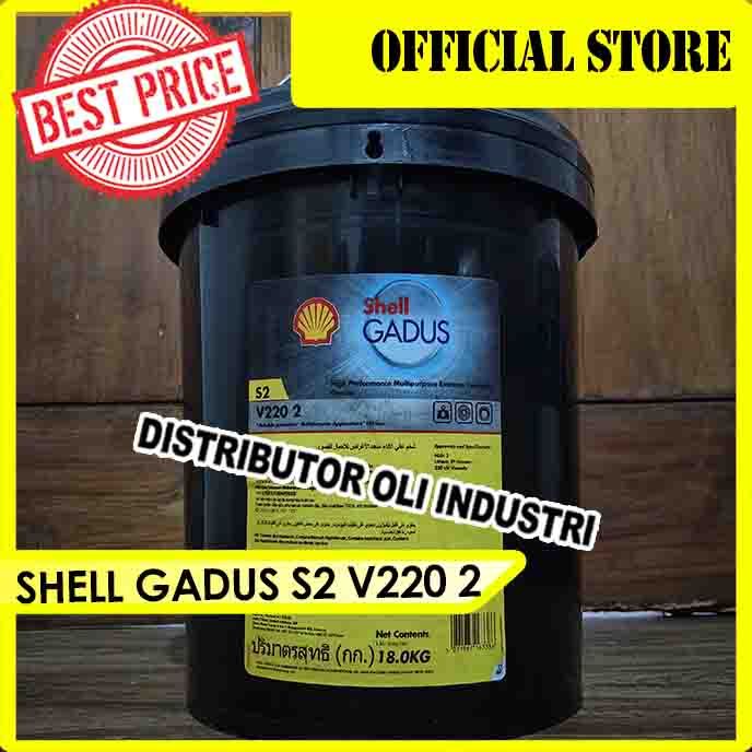 Jual SHELL GADUS S2 V220 2 (18 KG) | Shopee Indonesia