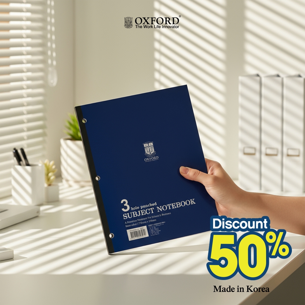 Jual Oxford Buku Refill Binder 3 Ring Letter Size Isi 60 Lembar – Loose ...