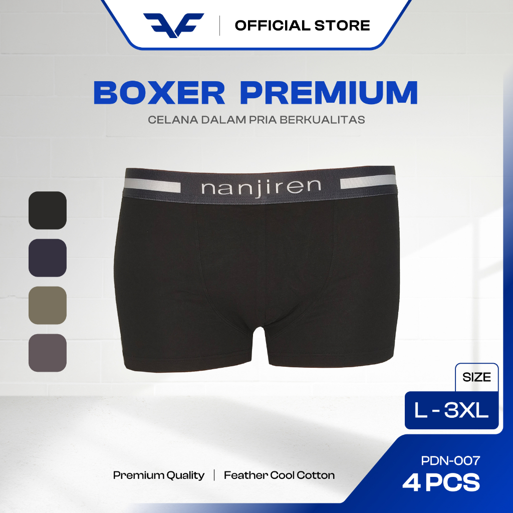 Jual [4 PCS] – BOXER Celana Dalam Pria Katun Premium Berkualitas ...