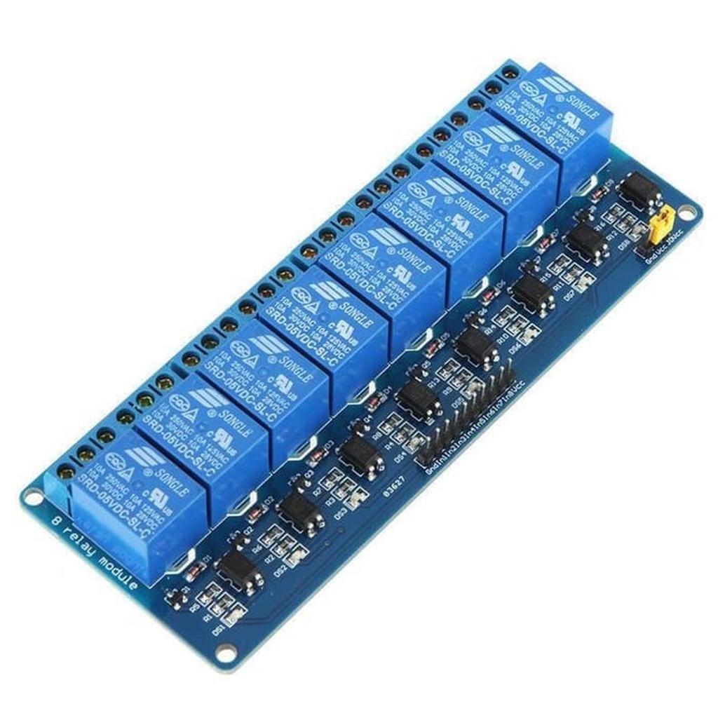 Jual 8 Channel Relay Optocoupler Module 5V | Shopee Indonesia