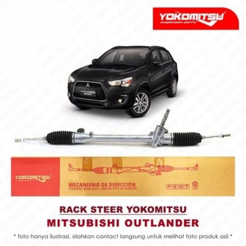 Jual Rack Power Steering Rack Steer Stir Mitsubishi Outlander Yokomitsu ...