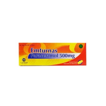 Jual Emturnas Paracetamol 500 Mg & Forte 650 Mg Perbox | Shopee Indonesia