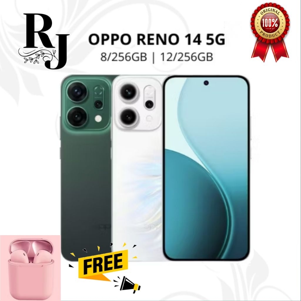 Jual Oppo Reno 14 5G 8/256 & 12/256 Garansi Resmi Oppo Indonesia 100% ...