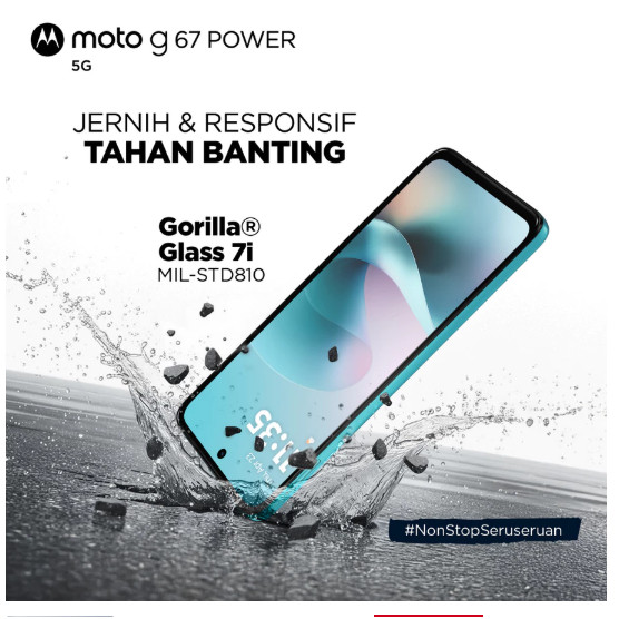 Motorola G67 Power 5G Ram 8GB/256GB Snapdragon7s Gen2 7000mAh Silicon Carbon