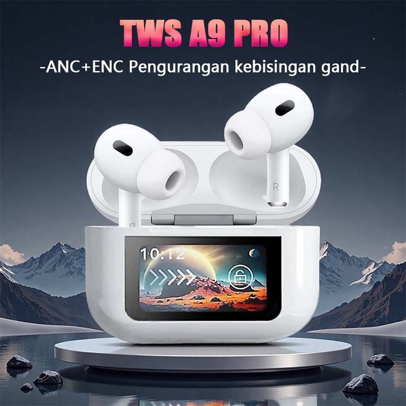 Jual [Ready]TWS LED A9 Pro With Led Charging Case - Noise Cancelling ...