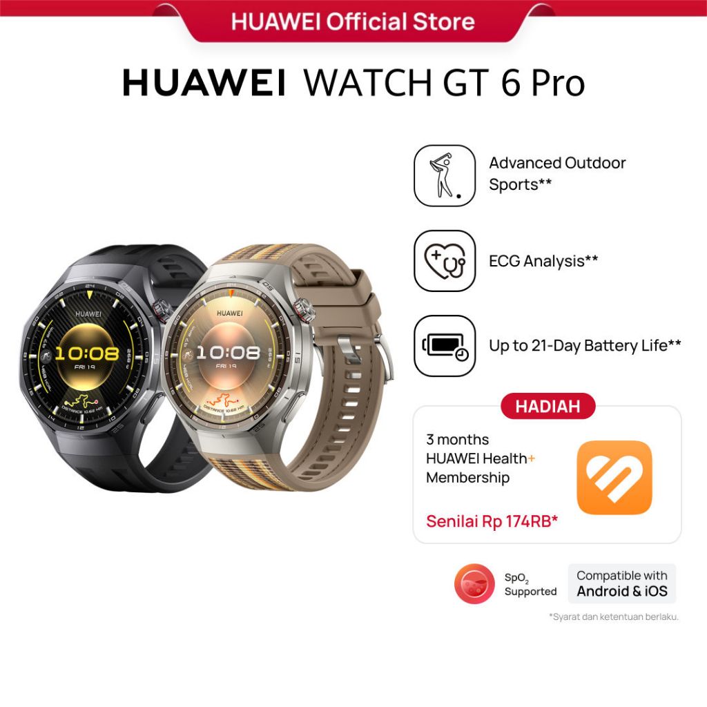 HUAWEI WATCH GT 6 Pro - Gambar 3