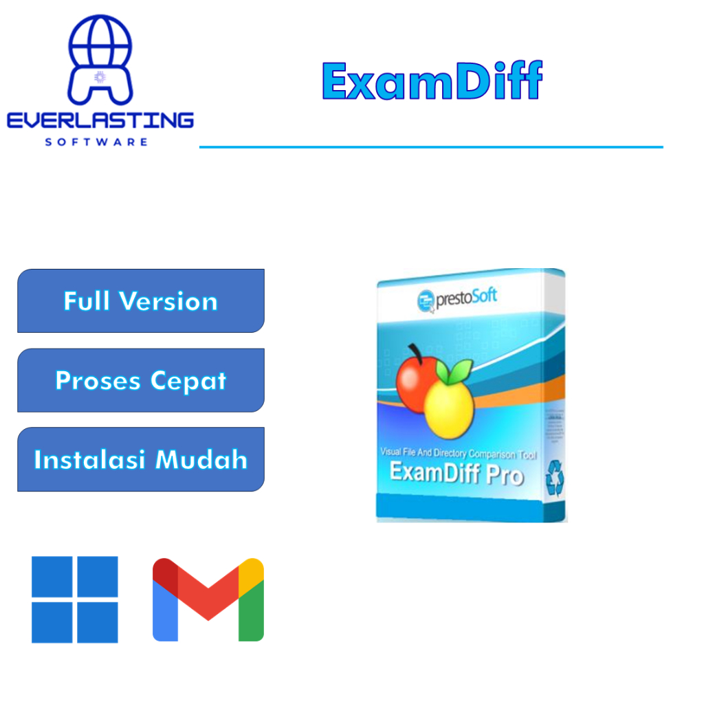 Jual ExamDiff Pro Full Version Software Perbandingan File Dan Direktori ...